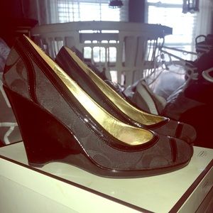 Coach Wedge shoe